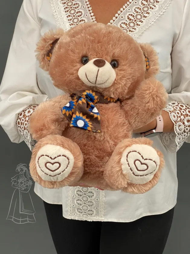 Мишка св.коричневый 33