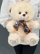 Мишка кремовый 33
