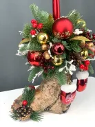 Новогодняя композиция Сапожок