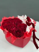 Композиция-сердце Объяснение в любви