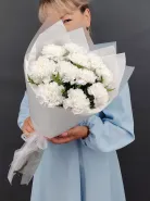 Элегантный букет из ажурных диантусов