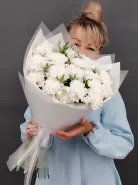 Элегантный букет из ажурных диантусов