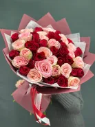 Шикарный букет из роз Кения