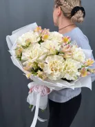 Букет Нежное очарование с французскими розами