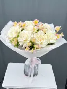 Букет Нежное очарование с французскими розами