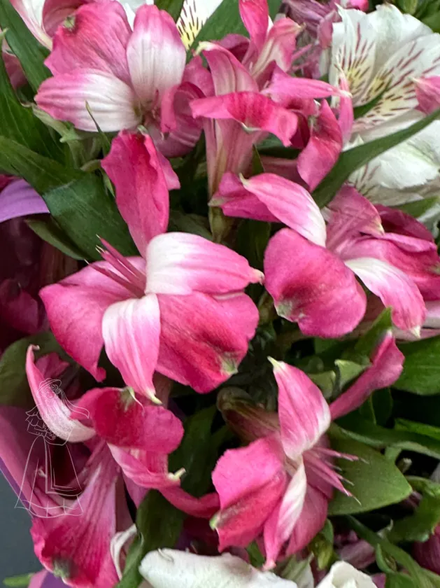 Букет Розовый каприз весны