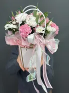 Композиция в сумочке Нежное облако