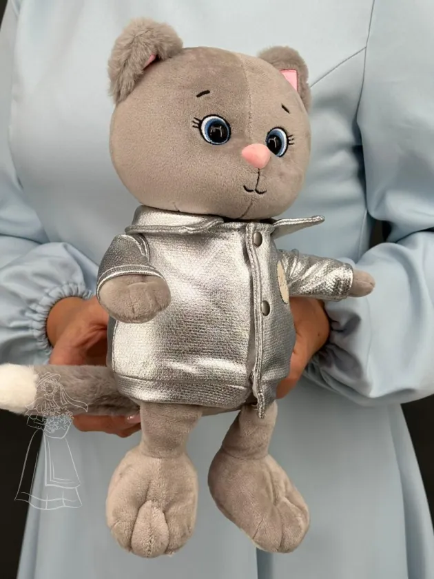 Мягкая игрушка котик Грей