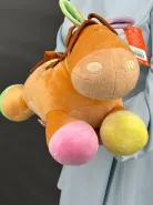 Мягкая игрушка Лошадка Тося рыжий