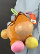 Мягкая игрушка Лошадка Тося рыжий
