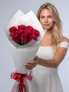 «Алое признание» 9 красных роз