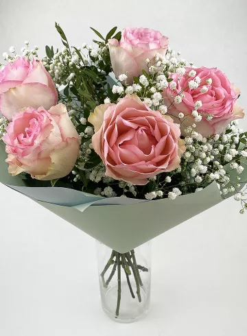 Букет «Розовое облачко» от интернет-магазина цветов в Норильске