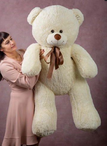 Медведь молочный 120 от интернет-магазина цветов в Норильске