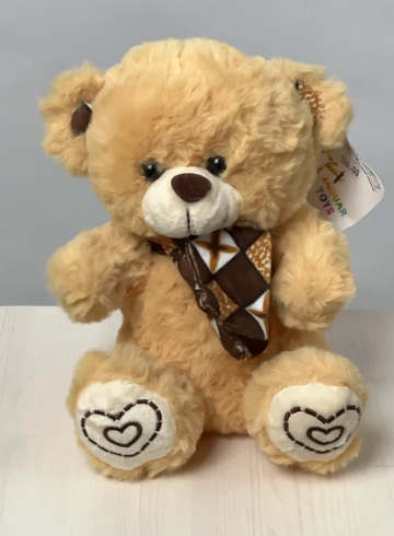 Мишка светло-коричневый 25 от интернет-магазина цветов в Норильске