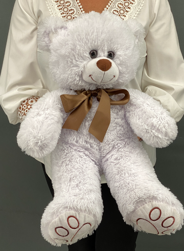 Медведь белый 60 от интернет-магазина цветов в Норильске