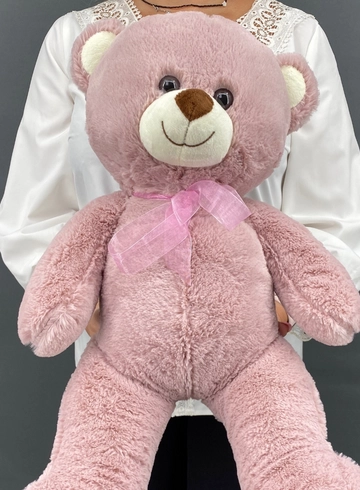 Медведь розовый 55 от интернет-магазина цветов в Норильске