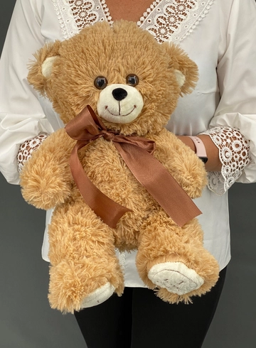 Медвель бежевый 40 от интернет-магазина цветов в Норильске