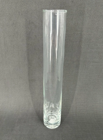 Ваза для цветов и сухоцветов стеклянная 30см от интернет-магазина цветов в Норильске