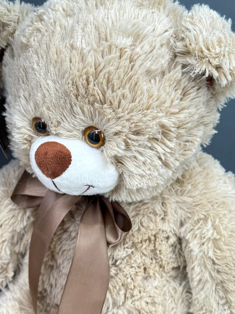 Подарочный сет « 8 Марта» букет из 15 тюльпанов, плюшевый мишка и конфеты Raffaello