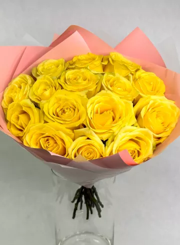 Монобукет из роз &laquo;Прекрасное далеко&raquo; от интернет-магазина цветов в Норильске